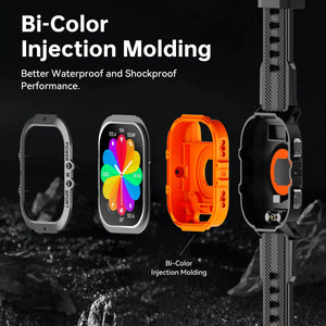 OUKITEL BT20 350mAh Battery Capacity 5ATM Waterproof Rugged Outdoor Watch OUKITEL