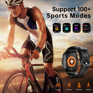 OUKITEL BT20 350mAh Battery Capacity 5ATM Waterproof Rugged Outdoor Watch OUKITEL