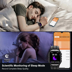 OUKITEL BT20 350mAh Battery Capacity 5ATM Waterproof Rugged Outdoor Watch OUKITEL