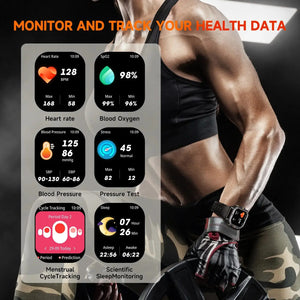 OUKITEL BT101 410mAh Battery Capacity 5ATM Waterproof Rugged Military Smart Watch OUKITEL