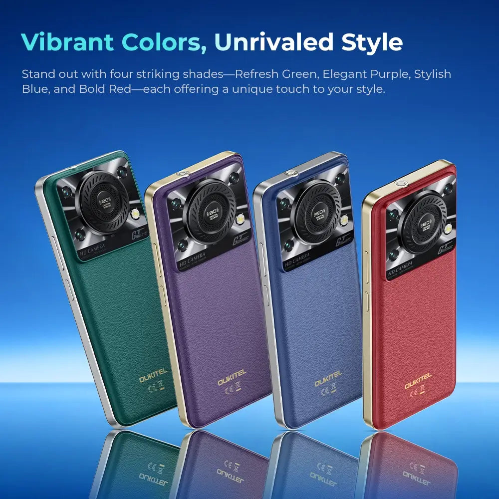 Oukitel C60 6.88-inch 10000mAh Battery 13.4mm Ultra-thin Body SmartPhone(4GB+128GB)