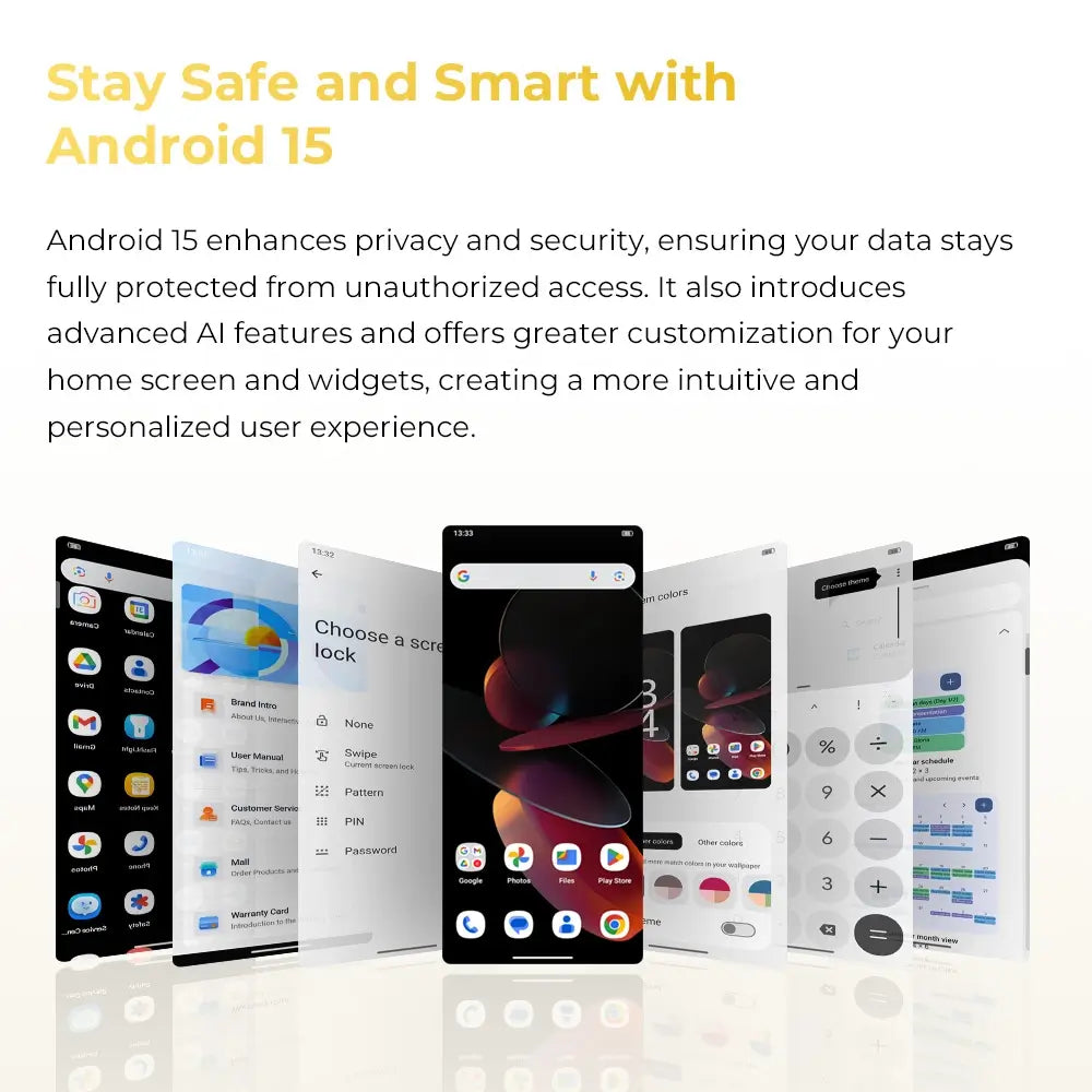 Oukitel C61 Pro 6.88-inch 5150mAh Battery 9.5mm Ultra-thin Body SmartPhone(8GB+256GB)