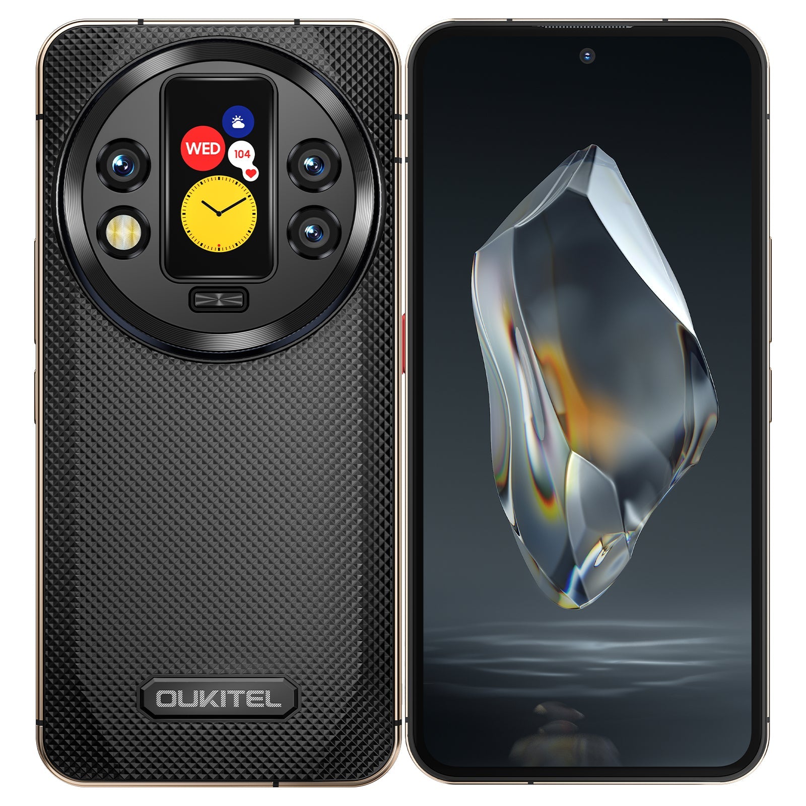 Oukitel WP200 Pro - World's First Modular Rugged Phone with a Detachable Earphone 5G, 6.7''8800 mAh, Android 15 (24GB+ITB NFC)