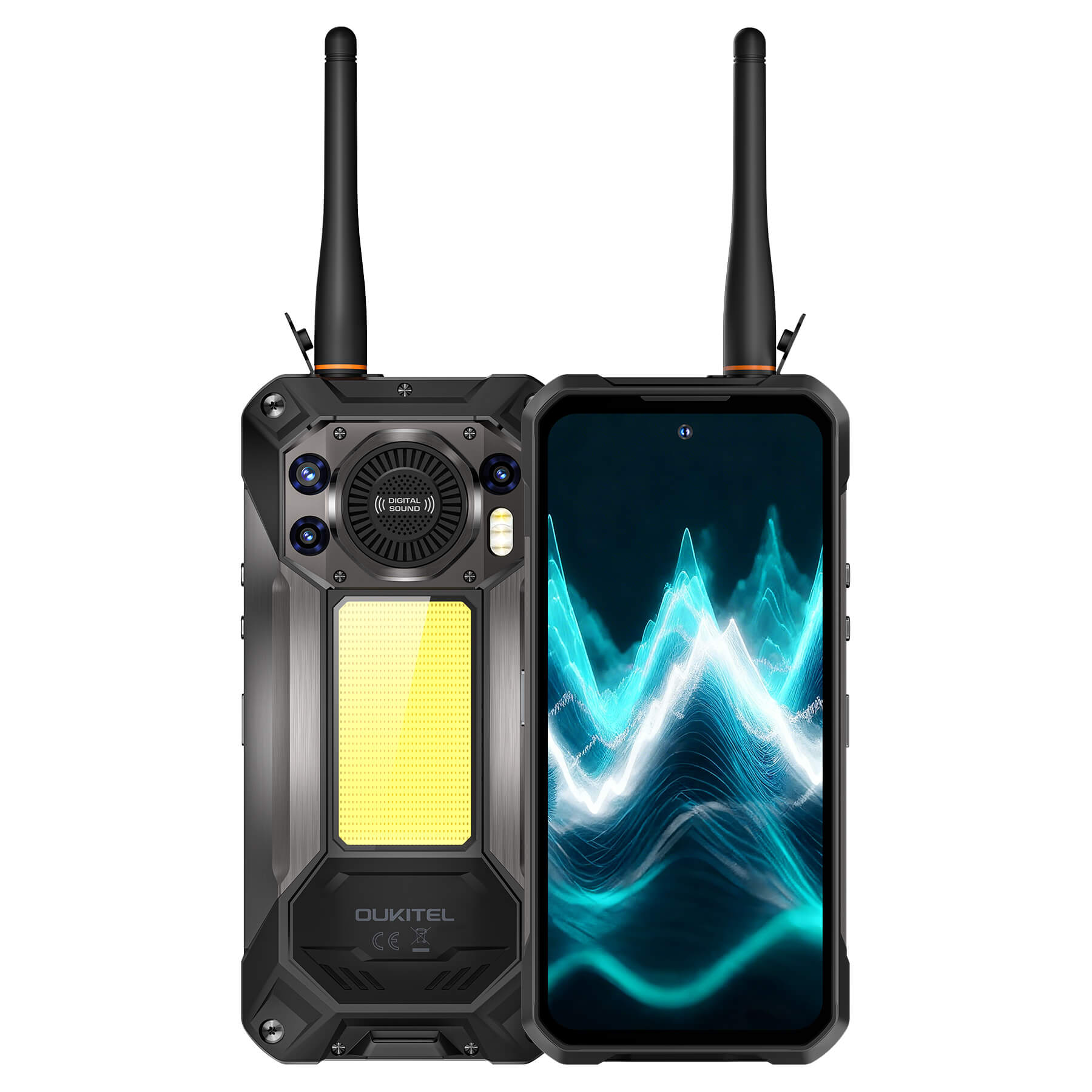 Oukitel WP61 Plus 5G Walkie-Talkie Rugged Phone 6.78'' HD+ Display 20,000mAh Big Battery 108MP Camera Android 16(12GB+512GB NFC)